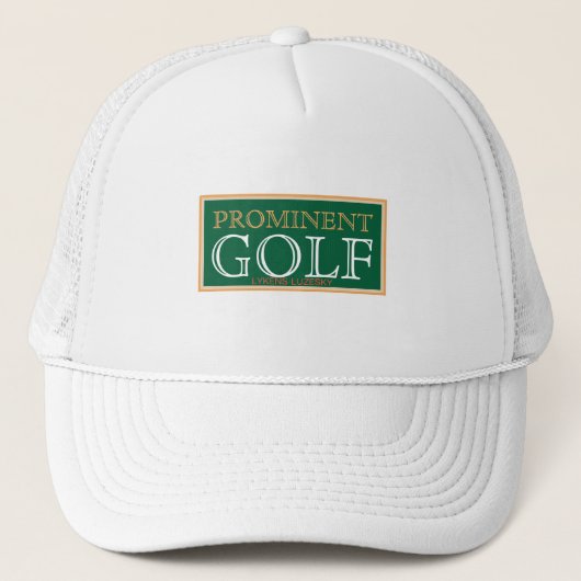 OPVALLENDE GOLF TRUCKER HOED PET (Voorkant)