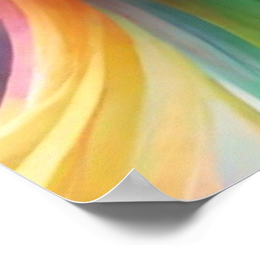 Opvallende grote ogen poster (Hoek)