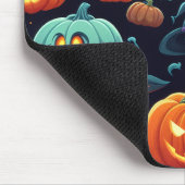 Opvallende Halloween Icons Muismat (Hoek)
