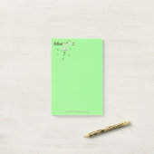 Opvallende inspiratie: "Wat zal ik doen?" Post-it® Notes (Op bureau)