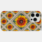 Opvallende iPhone Case met Susies's Zonnebloemen (Achterkant (horizontaal))