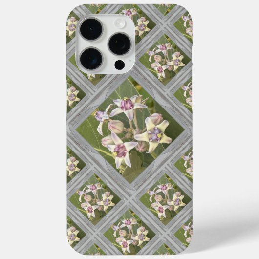 Opvallende iPhone-hoesje met kroonbloemen Case-Mate iPhone Case (Achterkant)