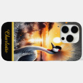 Opvallende kraan staat sierlijk Case-Mate iPhone case (Achterkant (horizontaal))