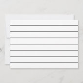 Opvallende naam Modern Script Baby Boy Foto Geboor Aankondiging (Achterkant)