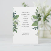 Opvallende olievlek Funeral Bedankt kaarten (Staand voorkant)