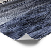 Opvallende onderzeeër in het Poster van de Oceaan (Hoek)