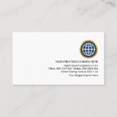 Opvallende pijlpunten Stripe Layers CEO Visitekaartje (Achterkant)