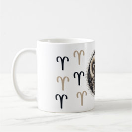 Opvallende Ram Symbool Artwork Koffiemok