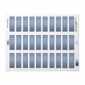 Opvallende retourlabels slepen en neerzetten etiket (Full Sheet)