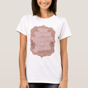 Opvallende Roze KOOP NIET WAT JE OOK VERKOOPT T-shirt