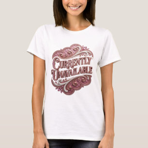 Opvallende Roze ONBESCHIKBAAR T-shirt