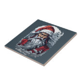 Opvallende Samurai Sinterklaas Tegeltje (Zijkant)