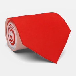 Opvallende Scarlet Red Waterverf Splash Stropdas