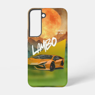 Opvallende sportauto-telefoonhoes geïnspireerd op samsung galaxy hoesje