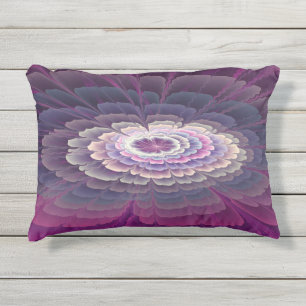 Opvallende ventilator kleurrijk Abstract fractal a Buitenkussen