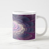 Opvallende ventilator kleurrijk Abstract fractal a Grote Koffiekop (Rechts)