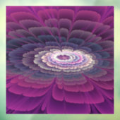 Opvallende ventilator kleurrijk Abstract fractal a Raamsticker (Vel 3)