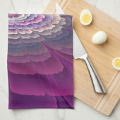 Opvallende ventilator kleurrijk Abstract fractal a Theedoek (Quarter Fold)