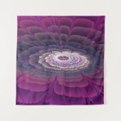 Opvallende ventilator kleurrijk Abstract fractal a Wandkleed (Voorkant)