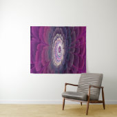 Opvallende ventilator kleurrijk Abstract fractal a Wandkleed (In Situ (horizontaal))