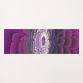 Opvallende ventilator kleurrijk Abstract fractal a Yogamat (Voorkant (horizontaal))