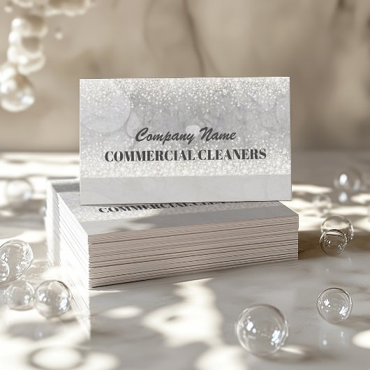 Opvallende Visitekaartjes voor Commercial Cleaner