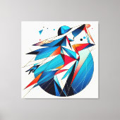 Opvallende visuele kunstwerken #15 canvas afdruk (Voorkant)