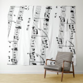 Opvallende wandtapijt wandkleed (In Situ (horizontaal))