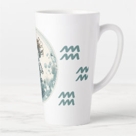 Opvallende Waterman Symbool Kunstwerk Latte Mok