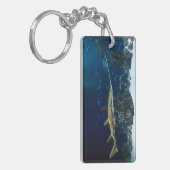 Opvallende zeeduivel sleutelhanger (Voorkant Links)