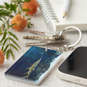 Opvallende zeeduivel sleutelhanger (Voorkant Rechts)