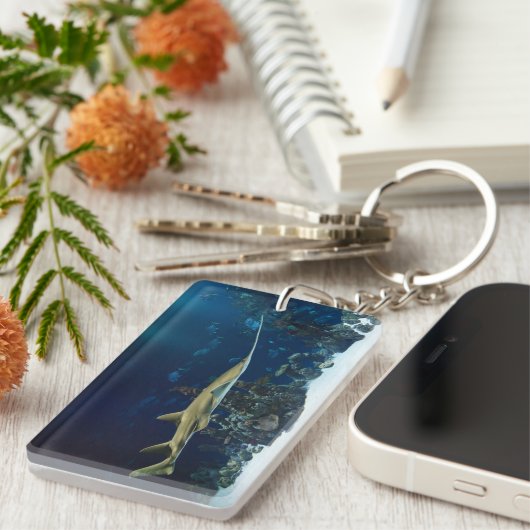 Opvallende zeeduivel sleutelhanger (Voorkant Rechts)