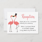 Opvang van roze weddenschappen - Tropische zomer Kaart (Voorkant)