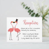 Opvang van roze weddenschappen - Tropische zomer Kaart (Staand voorkant)