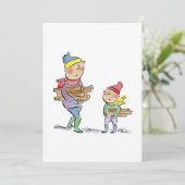 opvanghout kaart (Staand voorkant)