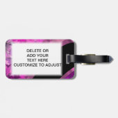 Opvlieger Bagagelabel (Achterkant horizontaal)