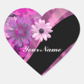 Opvlieger Hart Sticker (Voorkant)