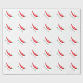  opvliegpapier voor Spaanse peper Cadeaupapier (Vlak)