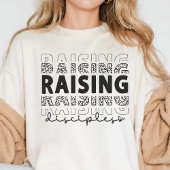 Opvoeden discipelen Christelijk mam Tri-Blend Shirt