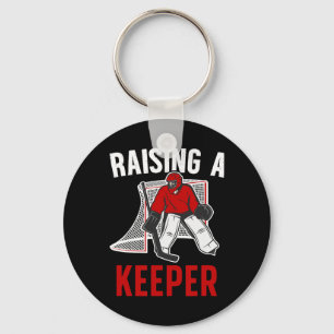 Opvoeden Van Een Hockey Keeper Papa Van Een Hockey Sleutelhanger