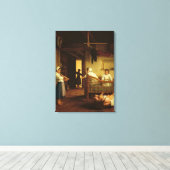 Opvoeding, 1867 canvas afdruk (Insitu (Houten vloer))