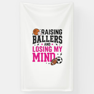 Opvoeding Ballers Sport Moeder Vintage T-Shirt Ont Spandoek