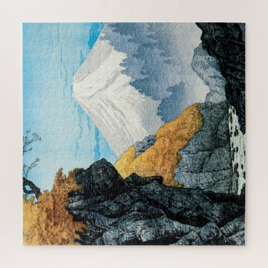 Opvoet van de Ashitaka-berg (1932) door Hiroaki Ta Legpuzzel (Verticaal)