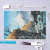 Opvoet van de Ashitaka-berg (1932) door Hiroaki Ta Tissuepapier (Craft)