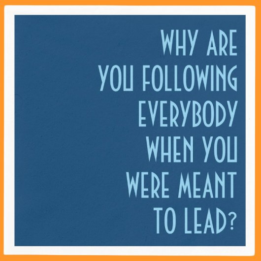 Opvolgen x lood servet