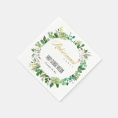 OPVOLGENDE WREATH FOLIAGE WATERVERF RETIREMENT SERVET (Hoek)