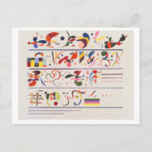 Opvolging, Kandinsky  Briefkaart (Voorkant)
