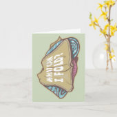 Opvouwbare kleding, wasdag kaart (Gele Bloem)