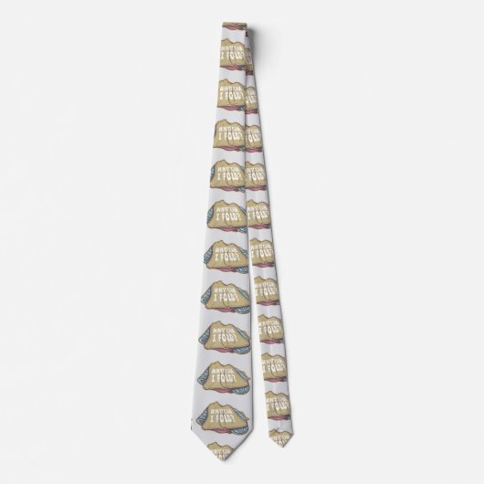 Opvouwbare kleding, wasdag stropdas (Voorkant)