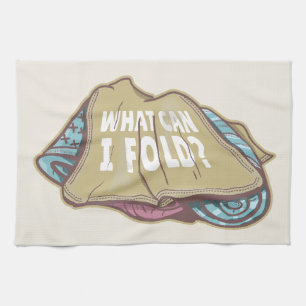 Opvouwbare kleding, wasdag theedoek